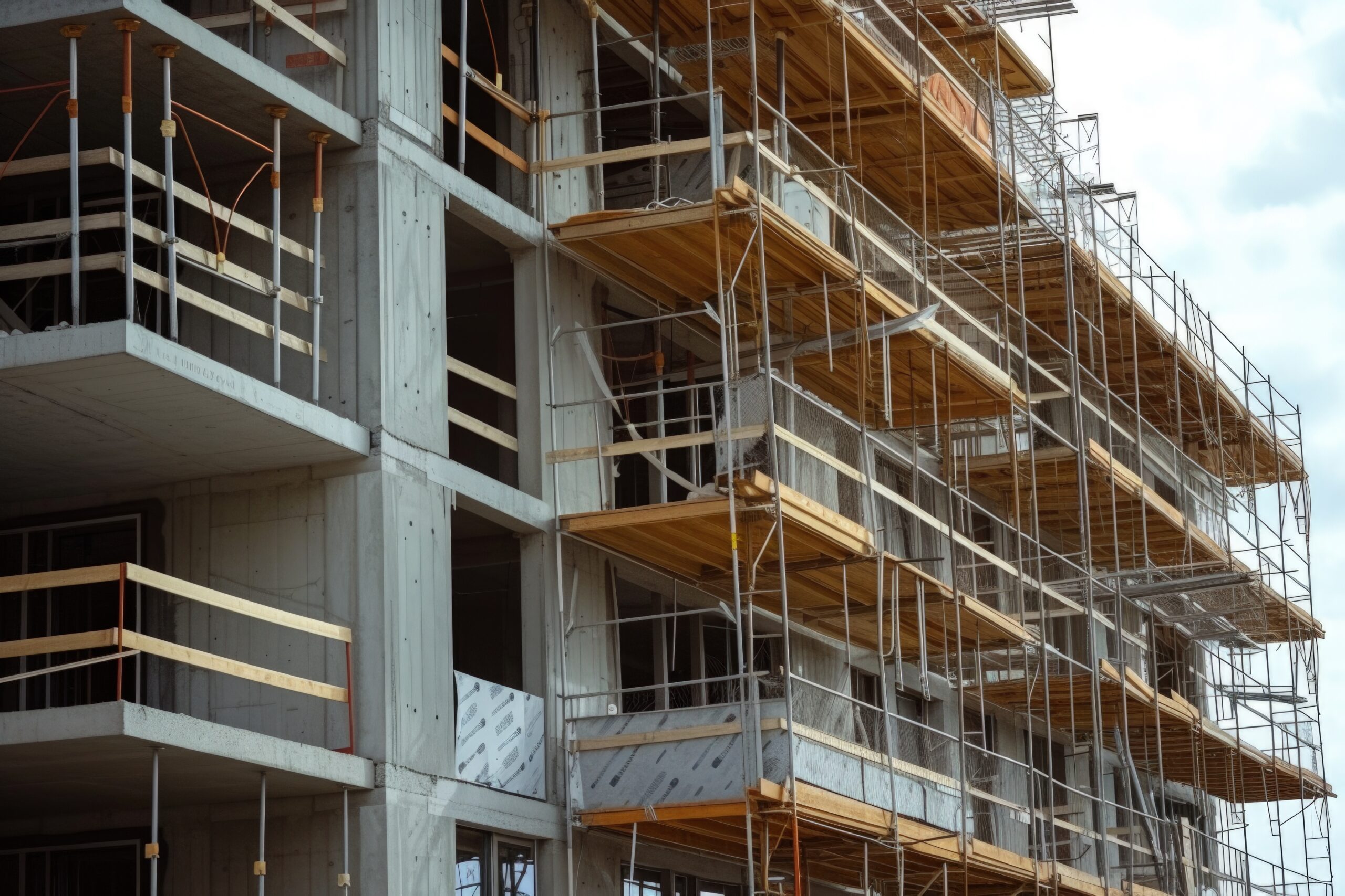 view-modern-construction-site