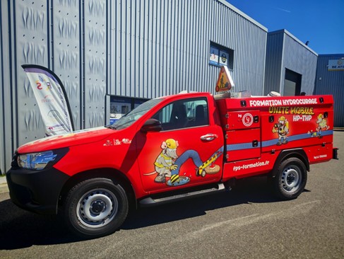 camion hydrocurage